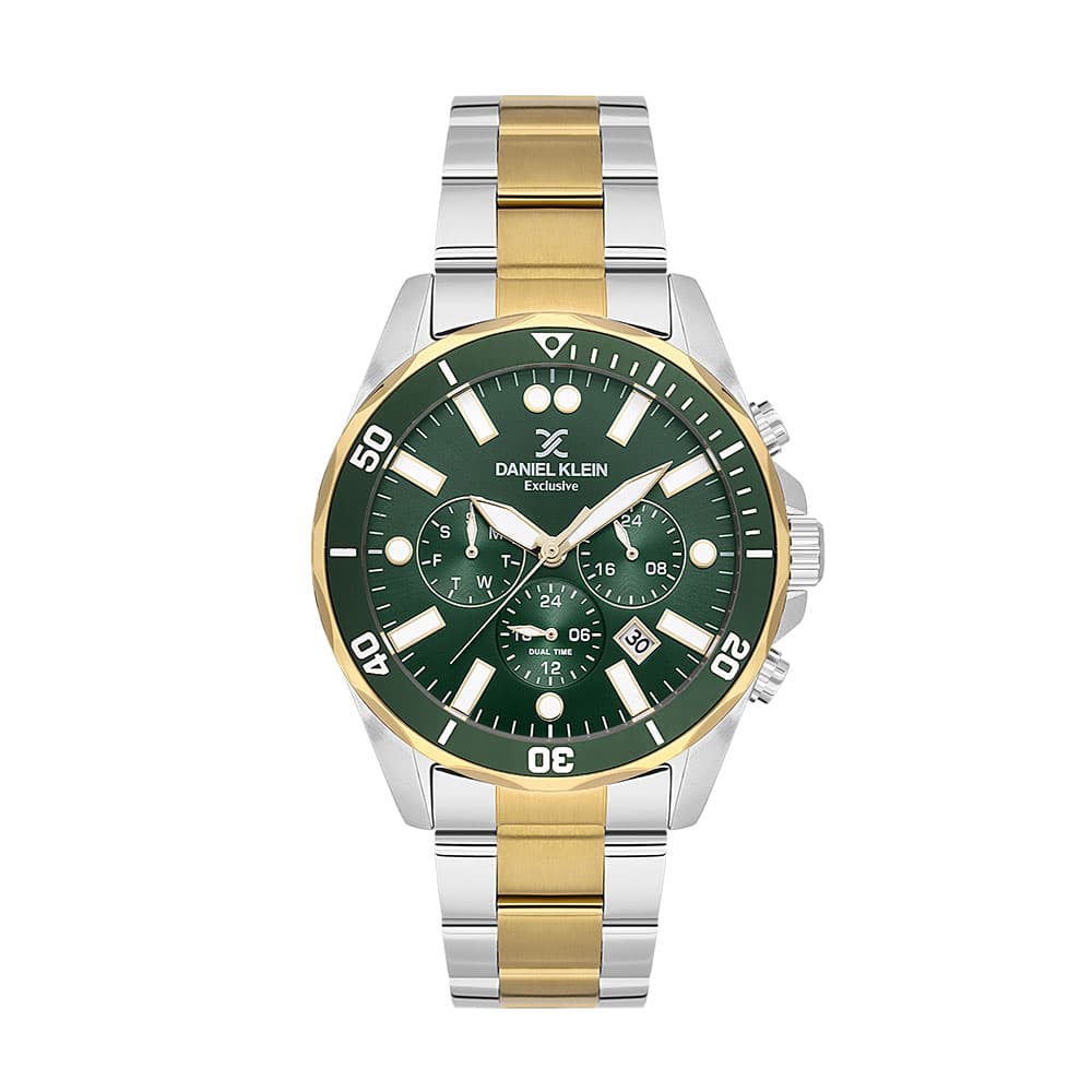 Daniel Klein Exclusive - Ceas Barbatesc Quartz Auriu DK.1.14067.5