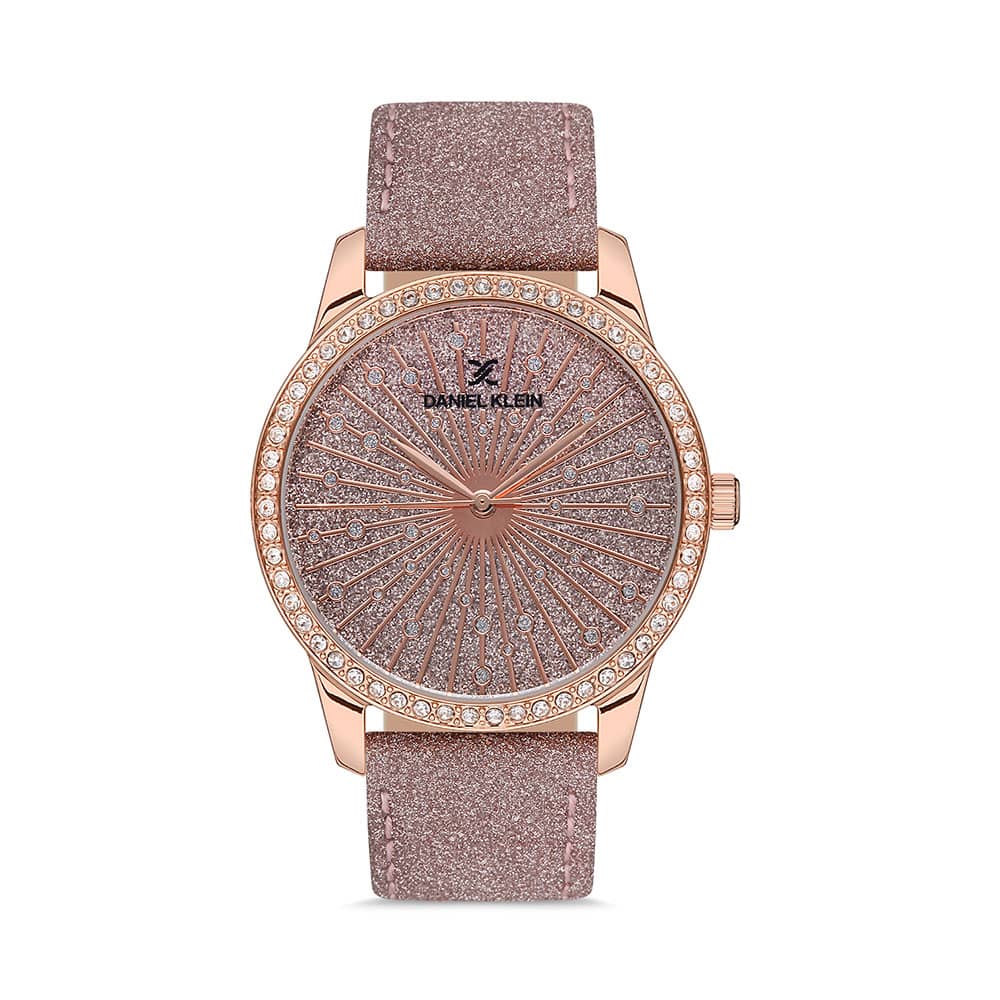 Daniel Klein Trendy - Ceas Dama Quartz Auriu Rose DK.1.12539.4