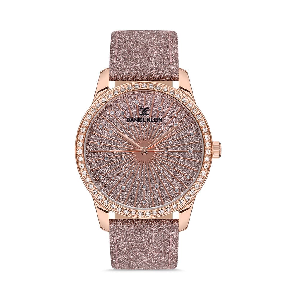 Daniel Klein Trendy - Ceas Dama Quartz Auriu Rose DK.1.12539.4