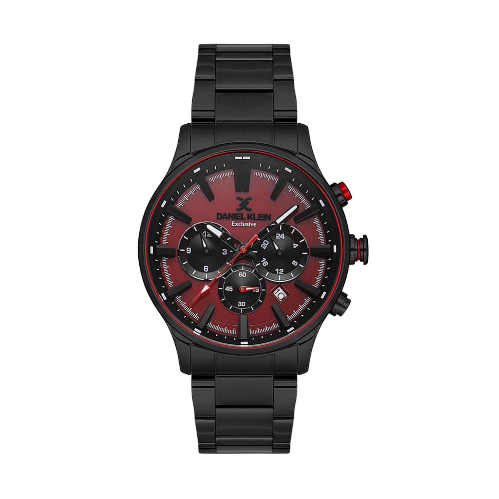 Daniel Klein Exclusive - Ceas Barbatesc Quartz Negru DK.1.13643.4