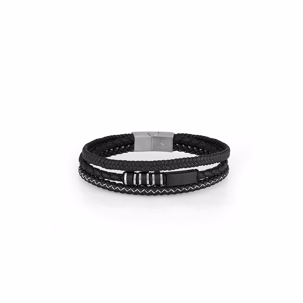 Bratara din Piele Santa Barbara Polo Jewelry Barbati SBJ.11.10002-1