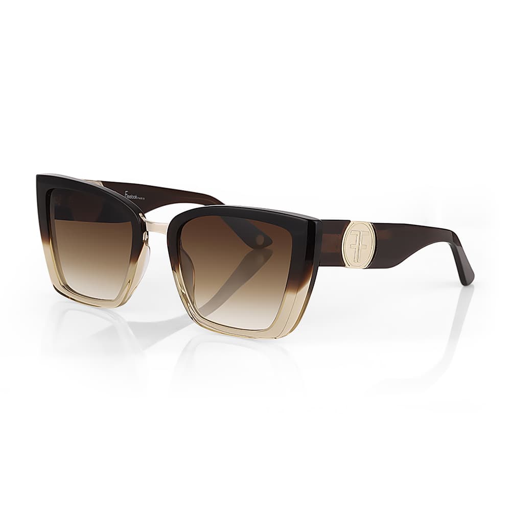 Ochelari de soare Freelook maro pentru Dama UV400 F1005-2