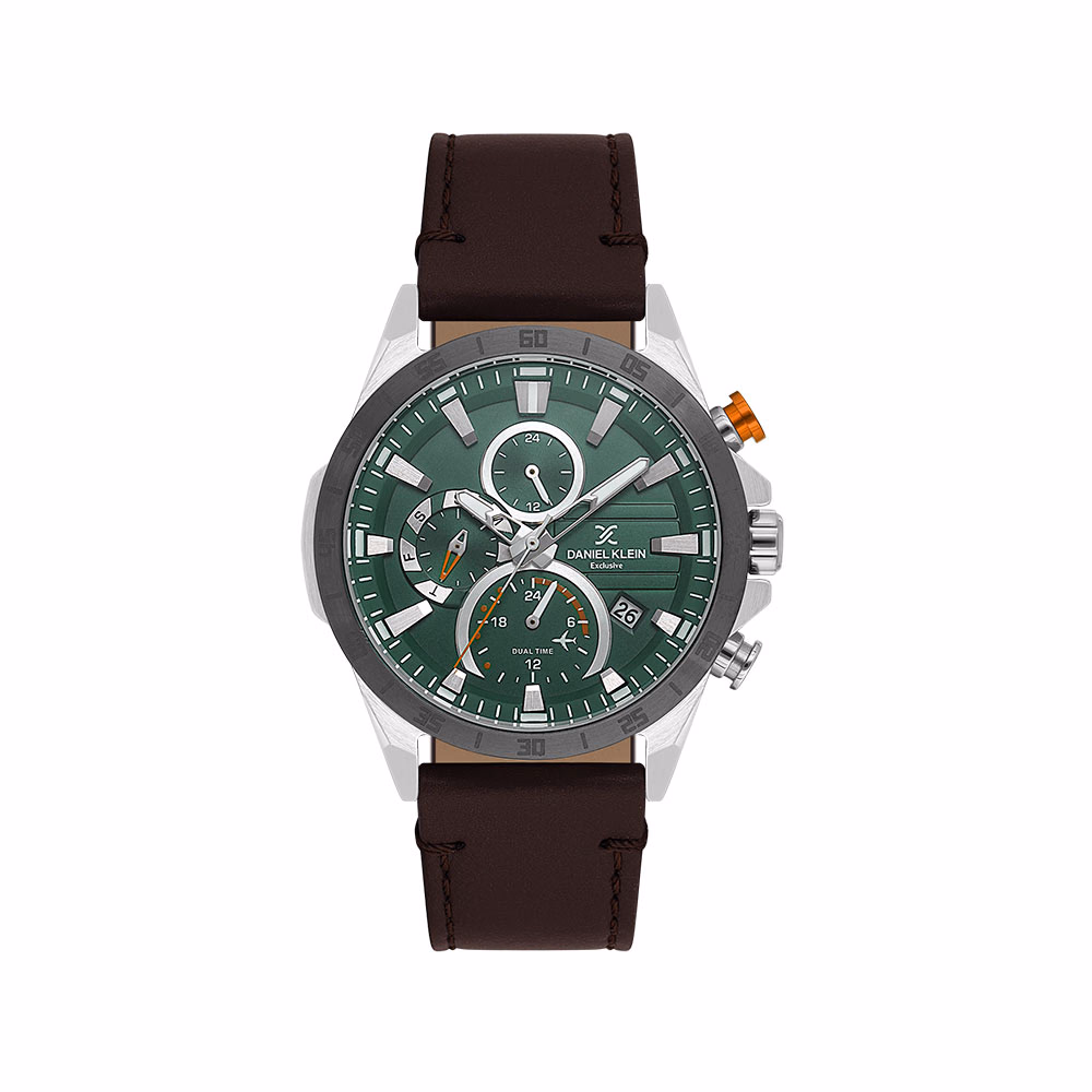 Daniel Klein Exclusive - Ceas Barbatesc Quartz Cafeniu DK.1.13993.3