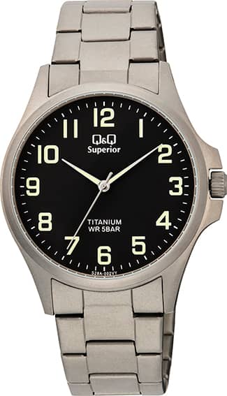 Мъжки аналогов часовник Q&Q Superior Titanium - S28A-002VY