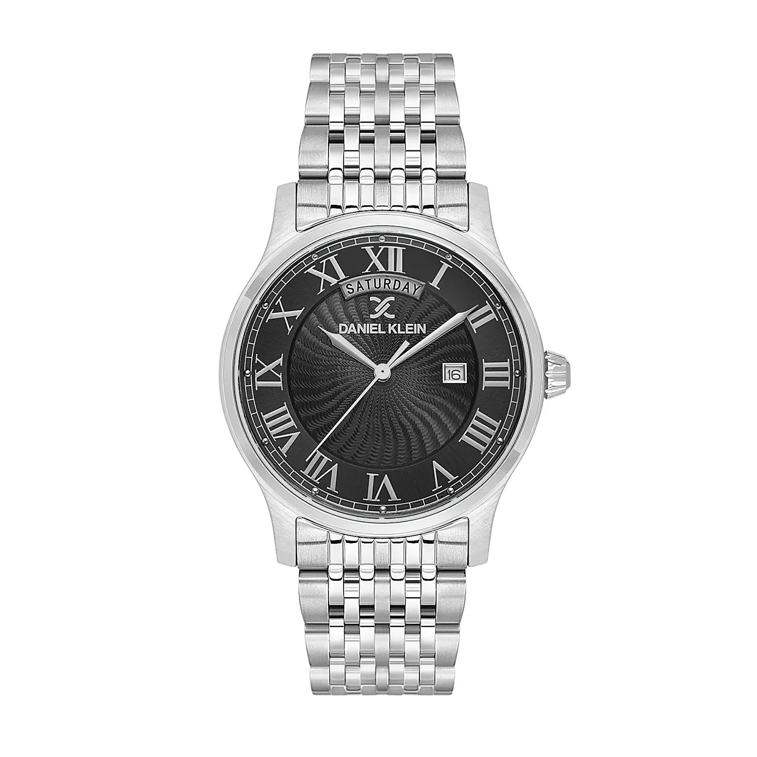 Daniel Klein Premium DK.1.14335-2 - Ceas barbatesc quartz argintiu