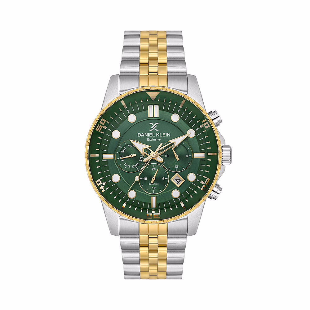 Daniel Klein Exclusive - Ceas Barbatesc Quartz Auriu DK.1.14233.3