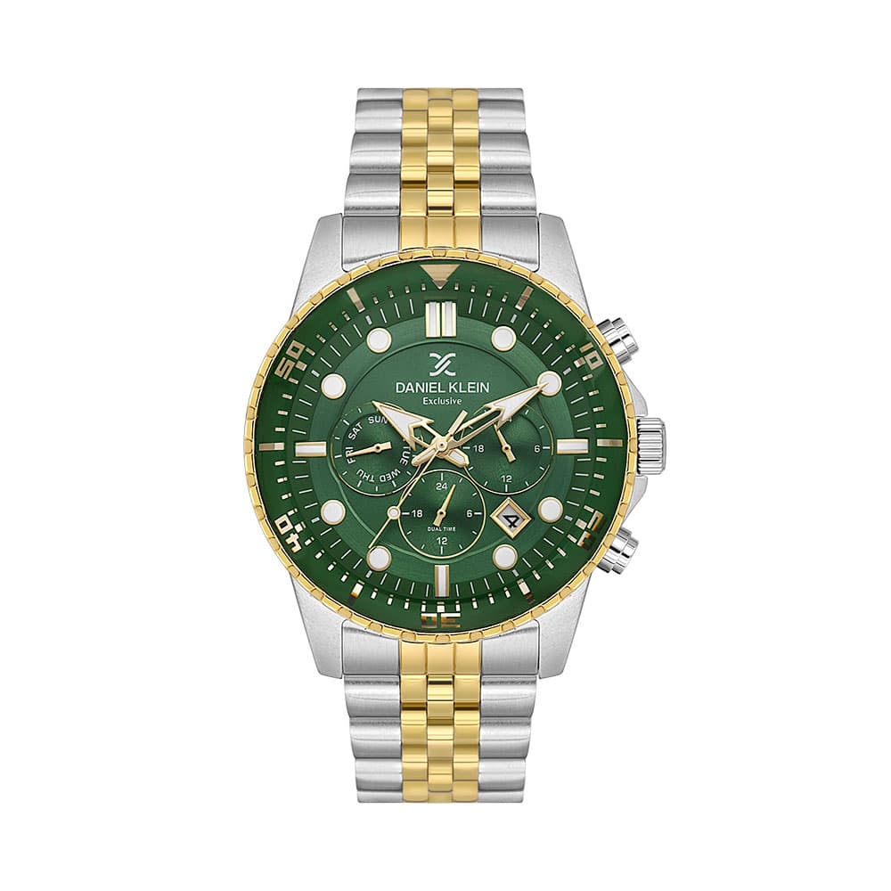Daniel Klein Exclusive - Ceas Barbatesc Quartz Auriu DK.1.14233.3