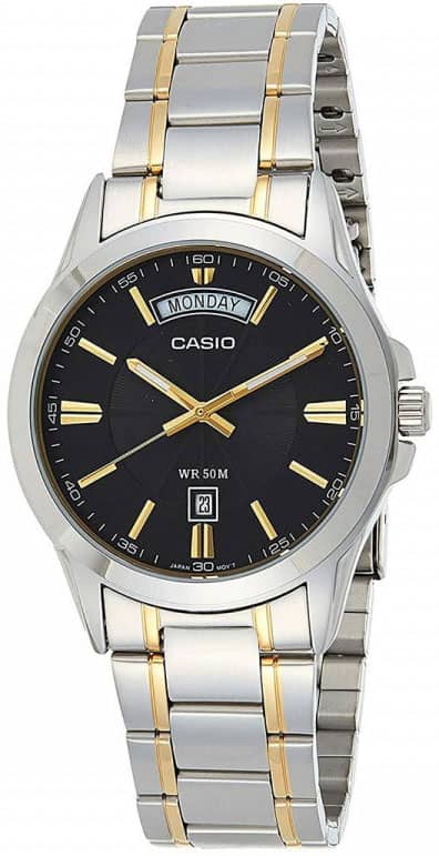 Мъжки аналогов часовник Casio - MTP-1381G-1AVDF