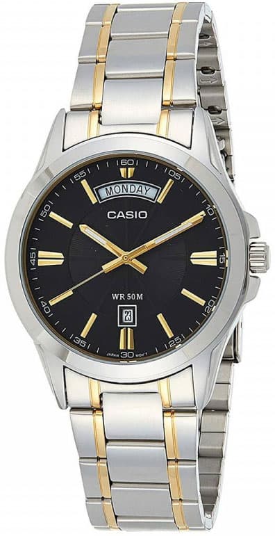 Мъжки аналогов часовник Casio - MTP-1381G-1AVDF