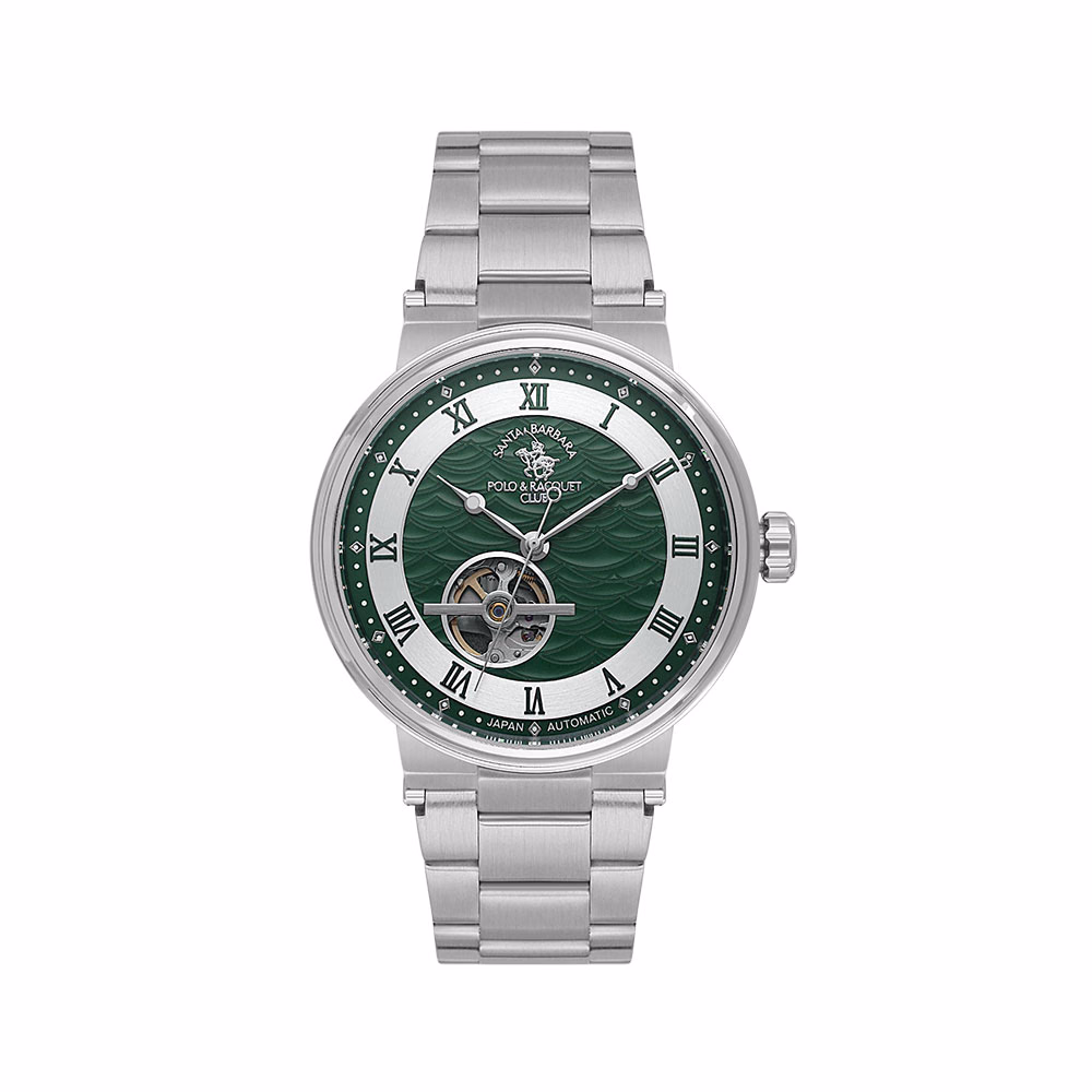 Santa Barbara Polo Luxury - Ceas Barbatesc Automatic Argintiu SB.1.10631.3