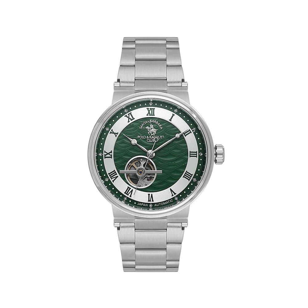 Santa Barbara Polo Luxury - Ceas Barbatesc Automatic Argintiu SB.1.10631.3