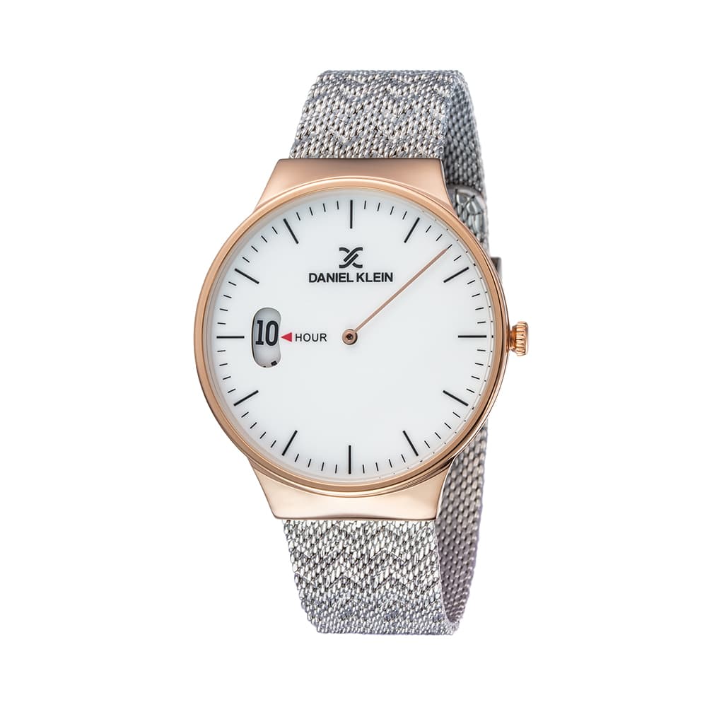 Daniel Klein Fiord - Ceas Barbatesc Quartz Argintiu DK11967-4