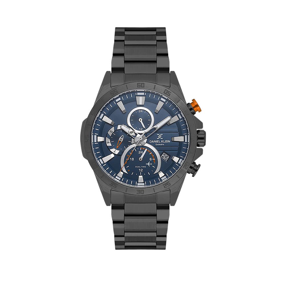 Daniel Klein Exclusive - Ceas Barbatesc Quartz Antracit DK.1.13992.4