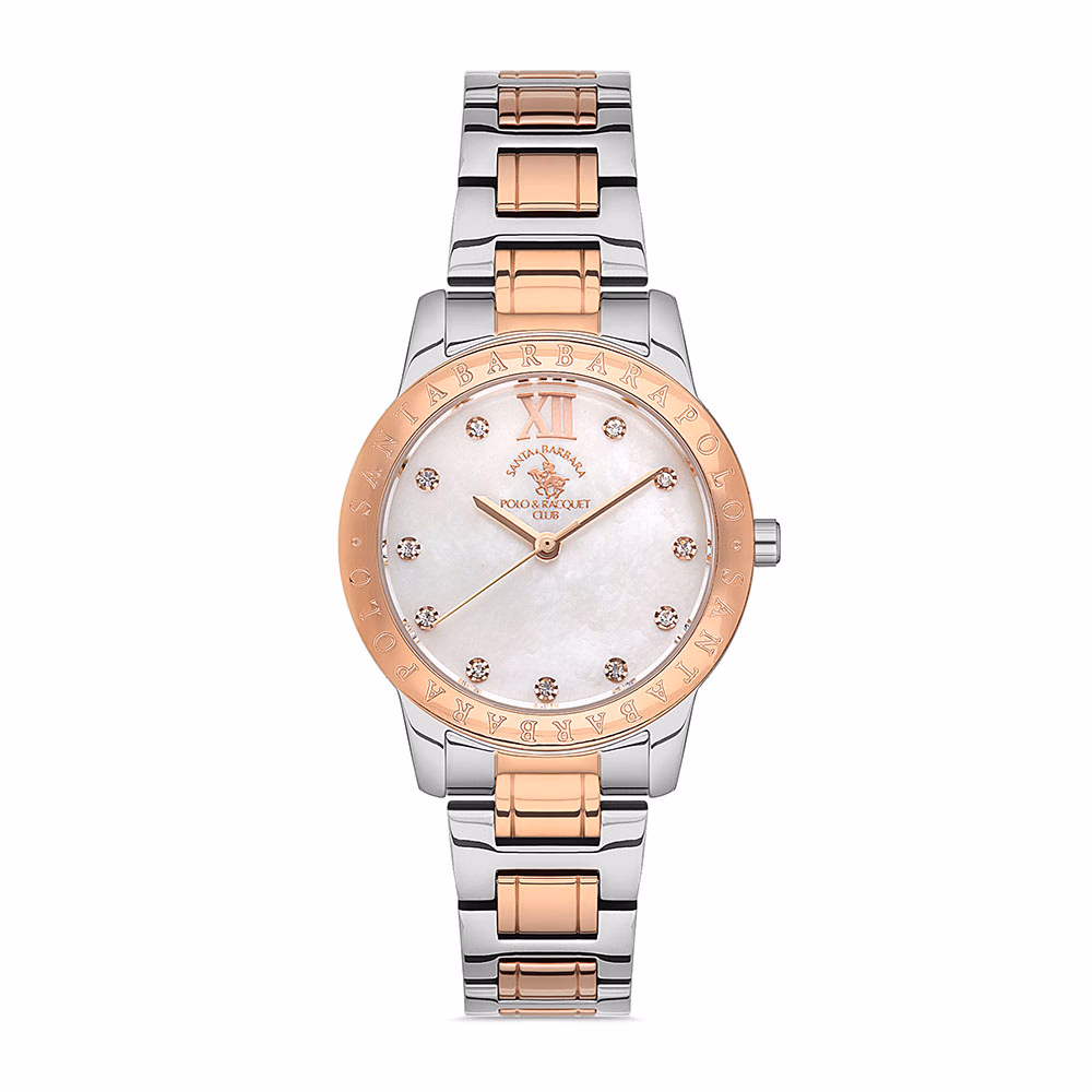 Santa Barbara Polo Unique - Ceas Dama Quartz Auriu Rose SB.1.10257.3