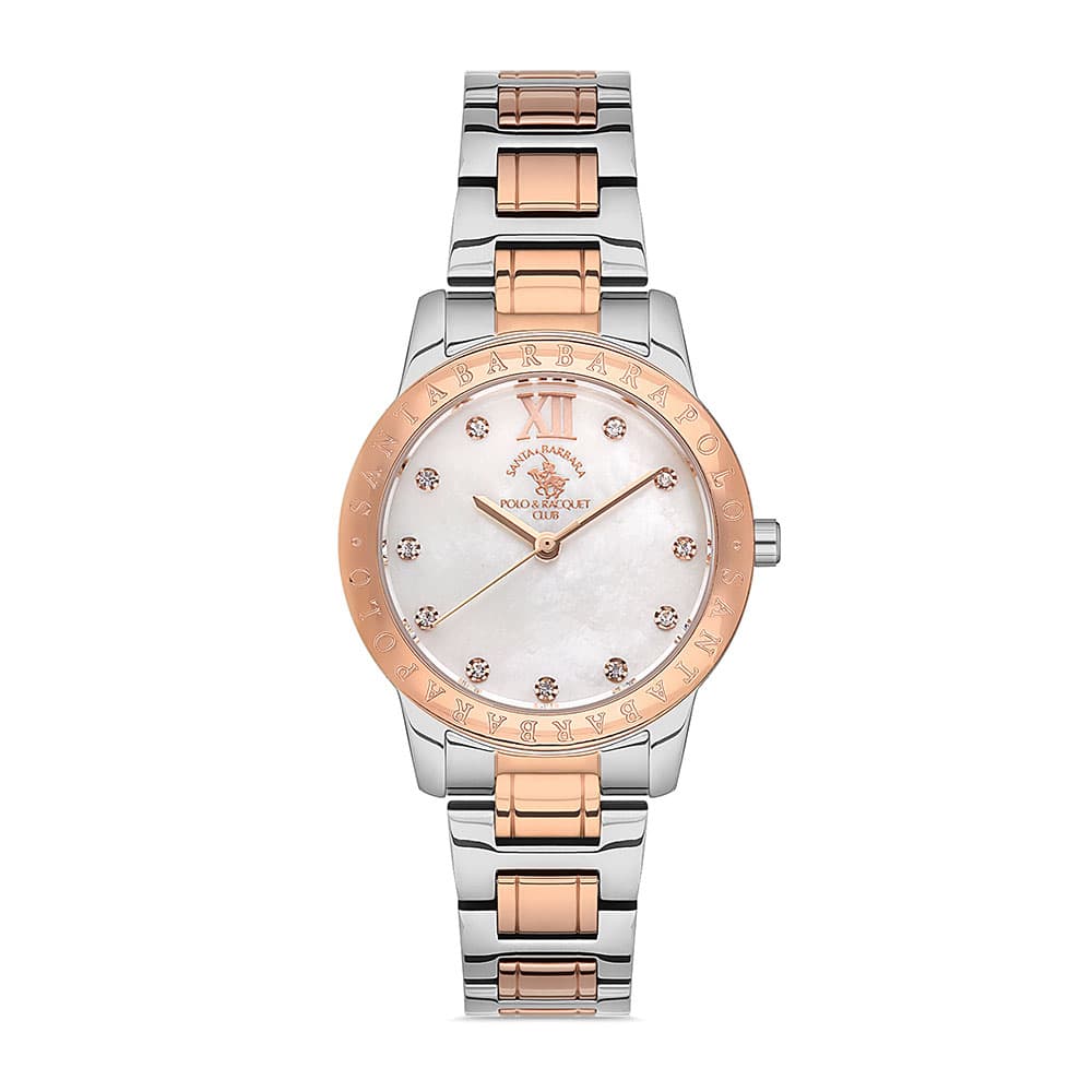 Santa Barbara Polo Unique - Ceas Dama Quartz Auriu Rose SB.1.10257.3