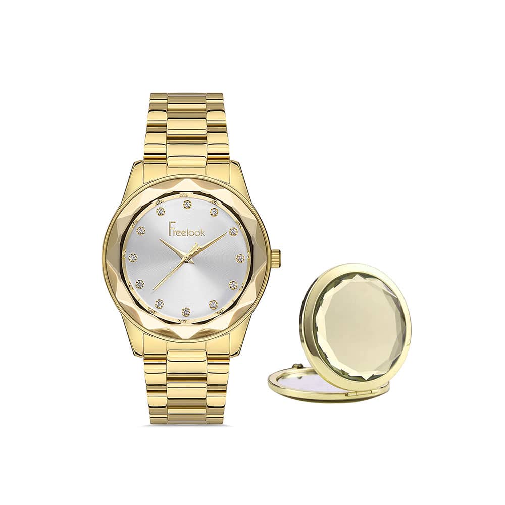 Freelook Belle - Ceas Dama Quartz Auriu FL.1.10340.2