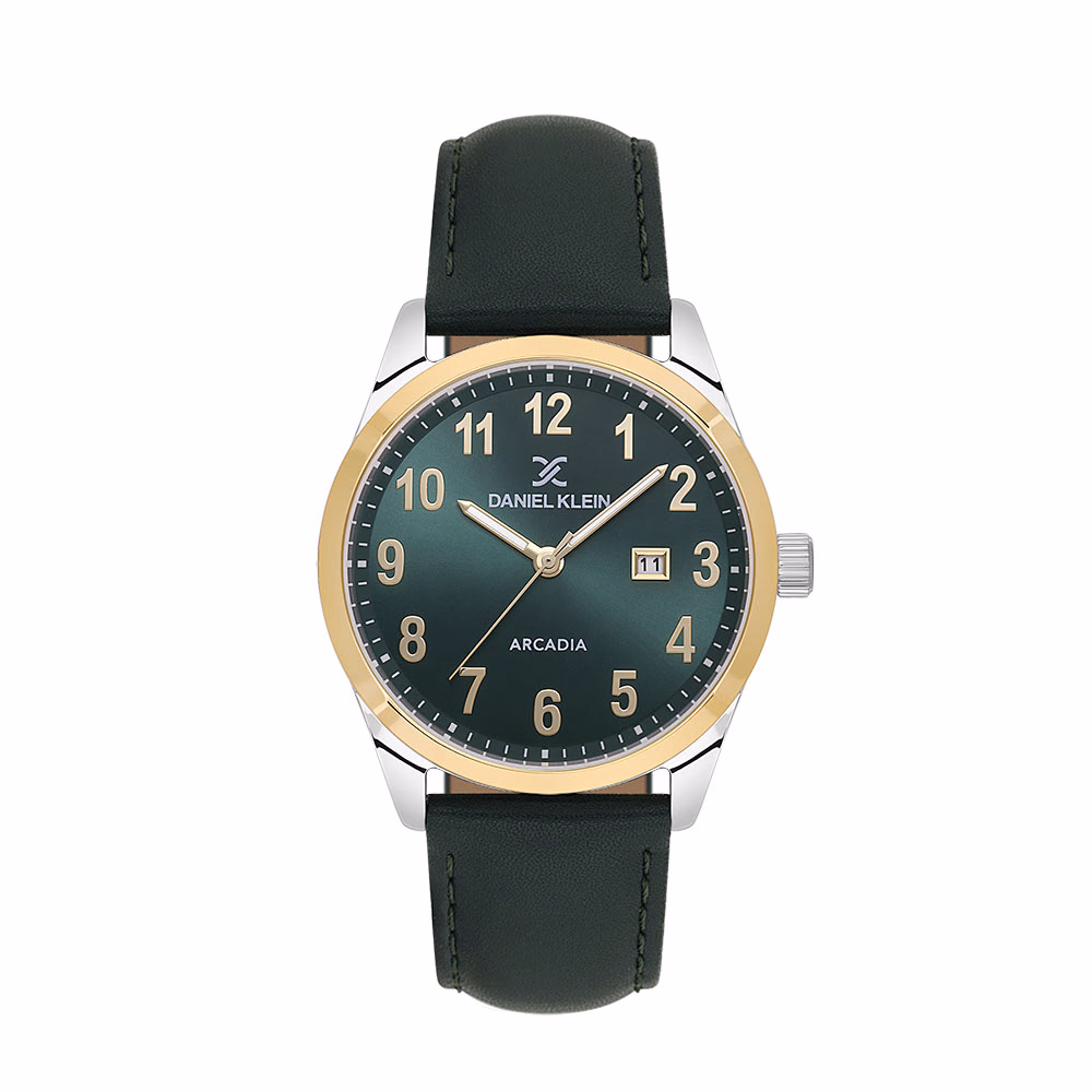 Daniel Klein Arcadia - Ceas Barbatesc Quartz Verde DK.6.14084.4