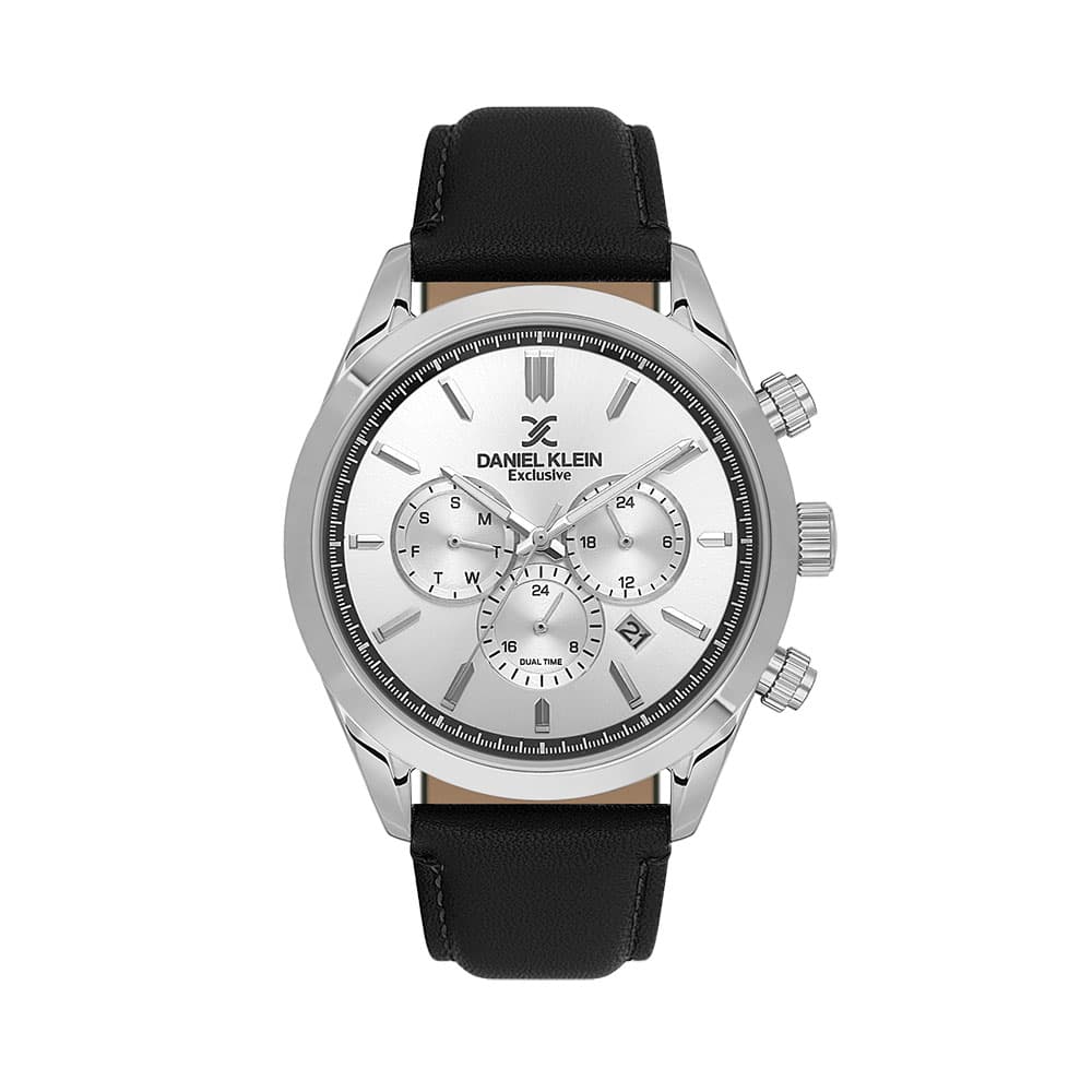 Daniel Klein Exclusive - Ceas Barbatesc Quartz Negru DK.6.14260-1