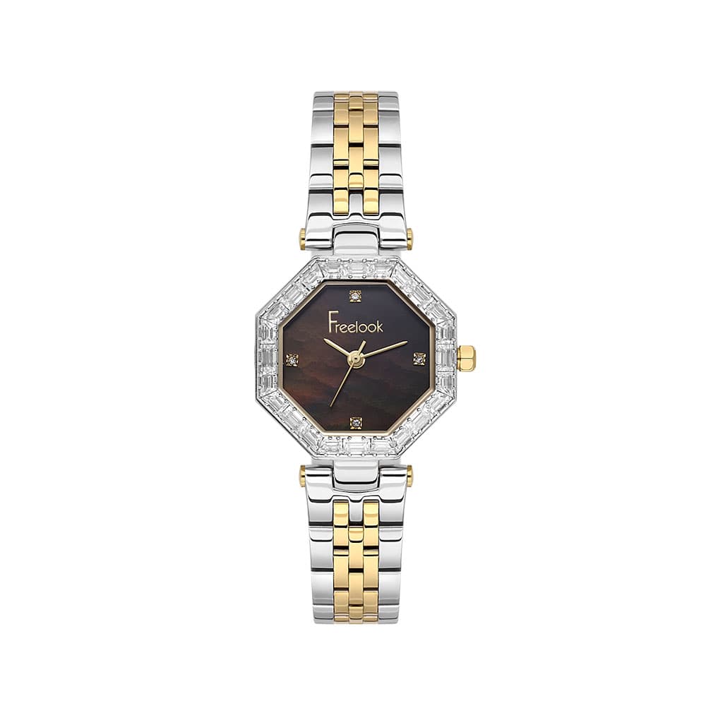 Freelook Lumiere - Ceas Dama Quartz Auriu FL.1.10529.5