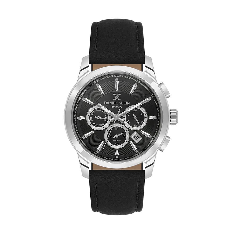 Daniel Klein Exclusive - Ceas Barbatesc Quartz Negru DK.6.14032.2