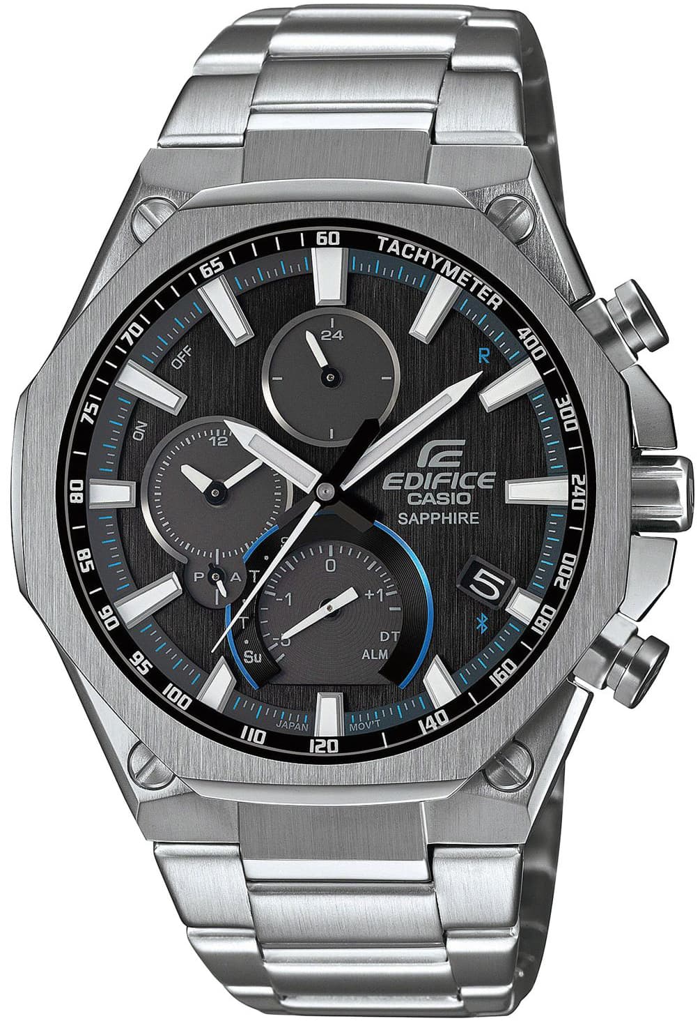 Мъжки часовник Casio Edifice Bluetooth Solar - EQB-1100D-1AER