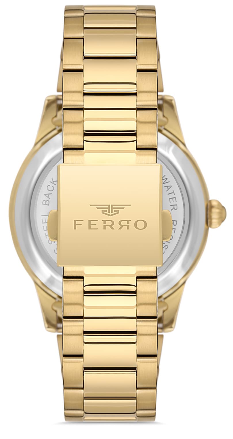 Мъжки часовник Ferro Open Heart - F31445A-B