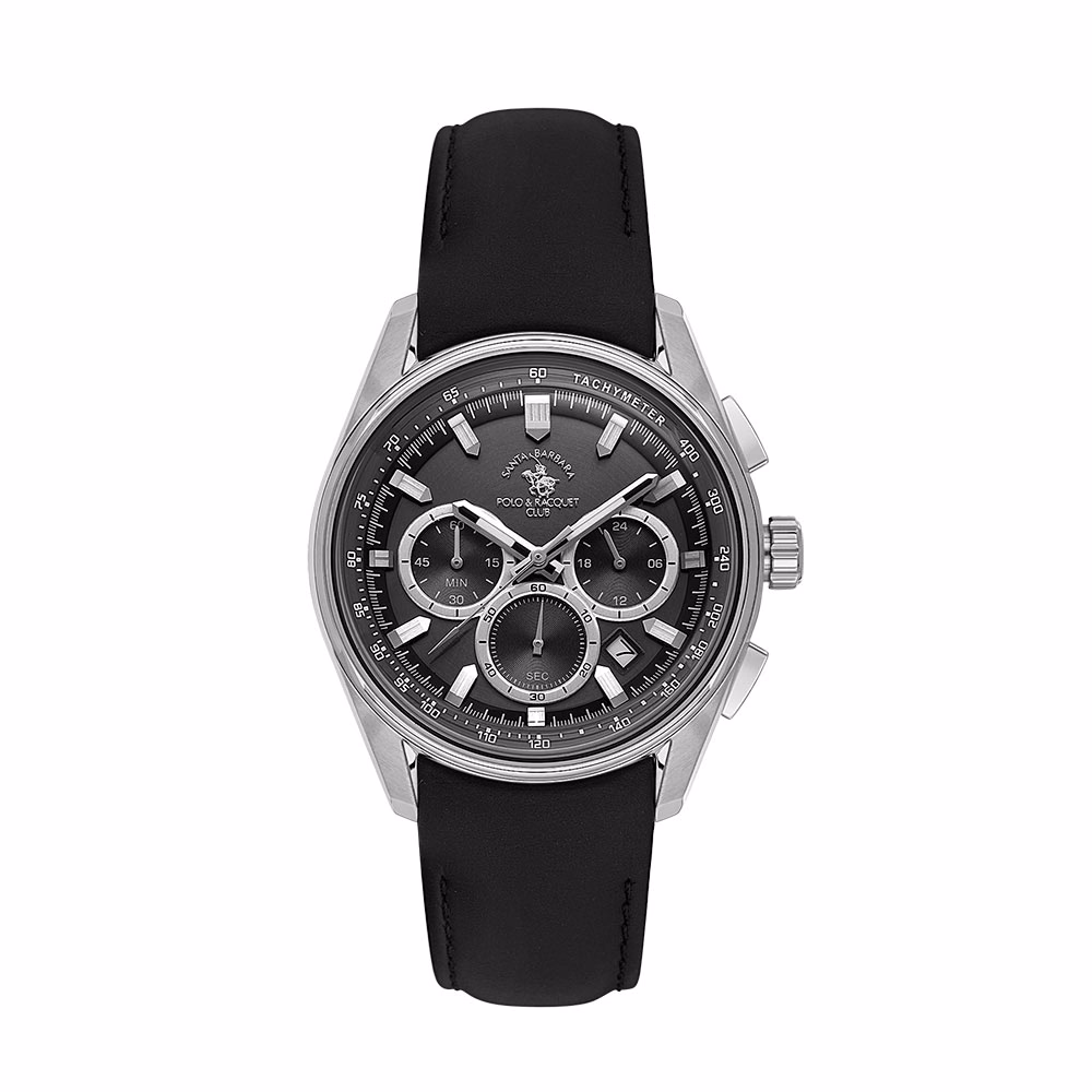 Santa Barbara Polo Legend - Ceas Barbatesc Quartz Negru SB.1.10635.2