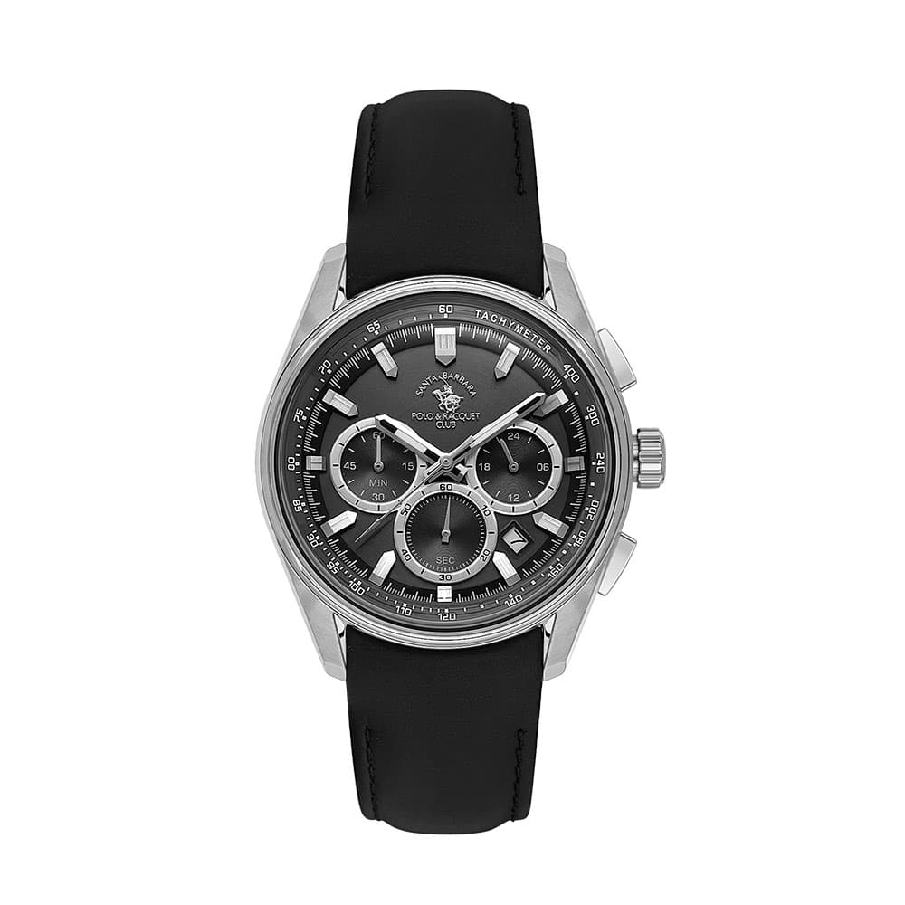 Santa Barbara Polo Legend - Ceas Barbatesc Quartz Negru SB.1.10635.2