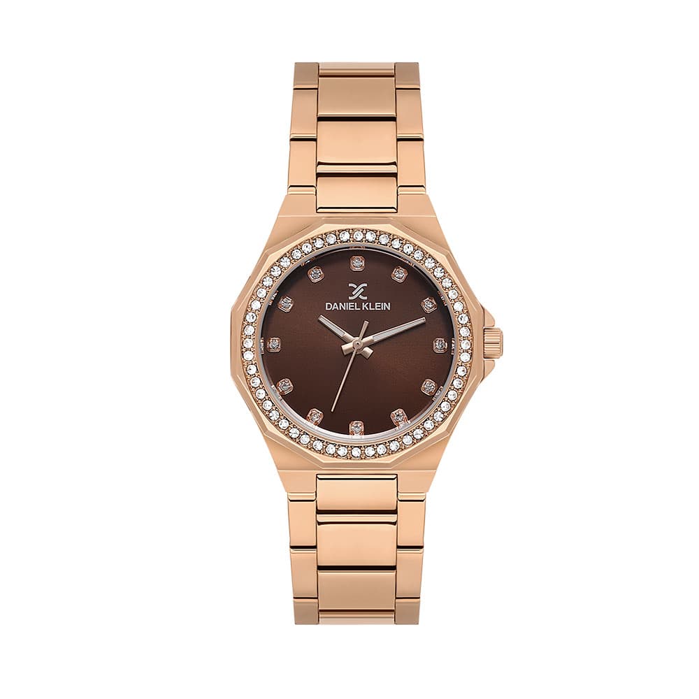 Daniel Klein Premium - Ceas Dama Quartz Auriu Rose DK.1.13918.5