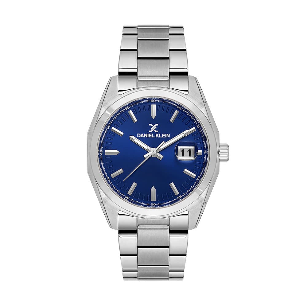 Daniel Klein Premium - Ceas Barbatesc Quartz Argintiu DK.1.14137.3