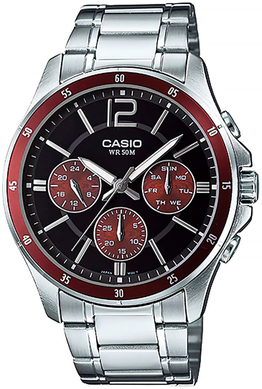 Мъжки аналогов часовник Casio Multi-Dial - Casio Collection - MTP-1374D-5AVDF