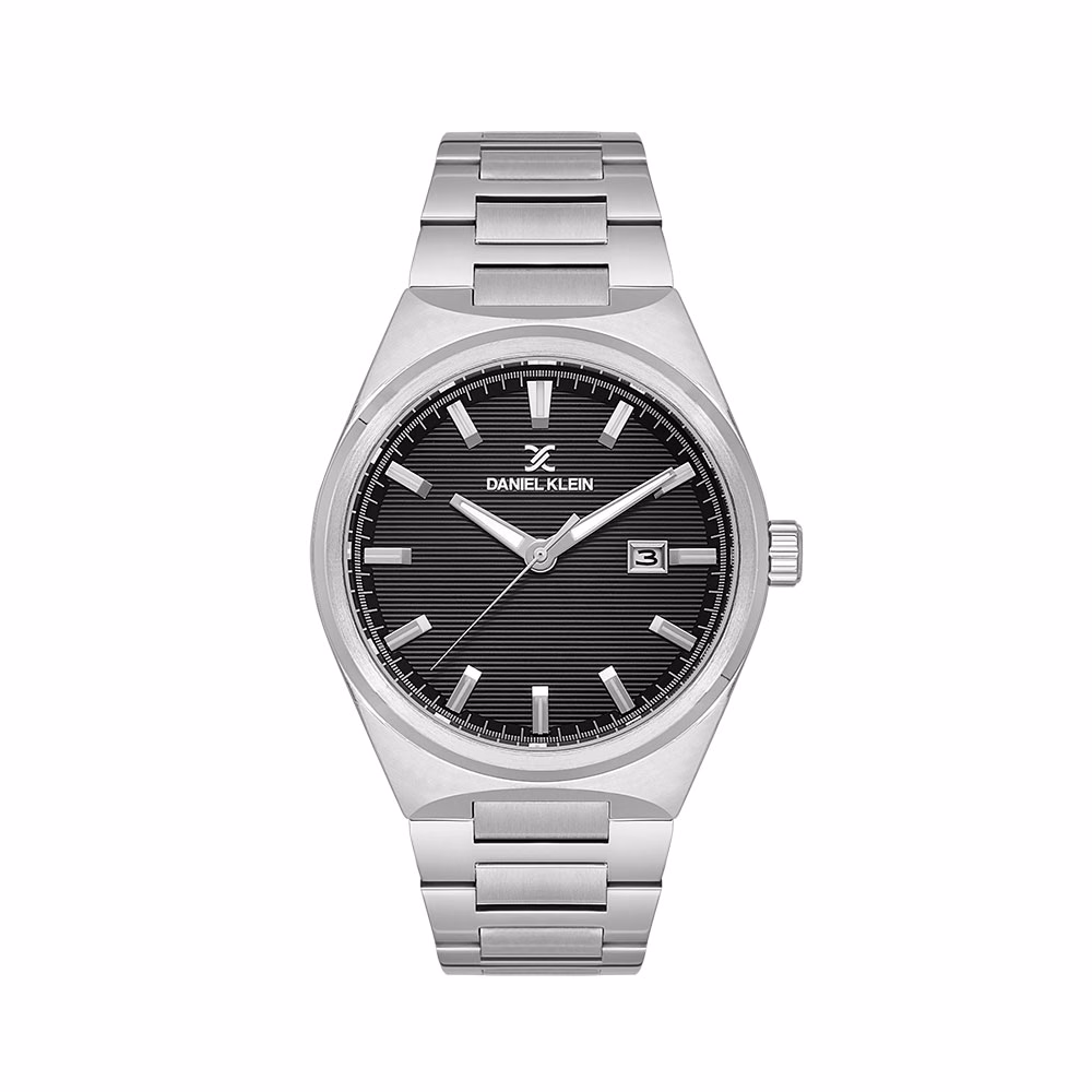 Daniel Klein Premium - Ceas Barbatesc Quartz Argintiu DK.1.14070.2