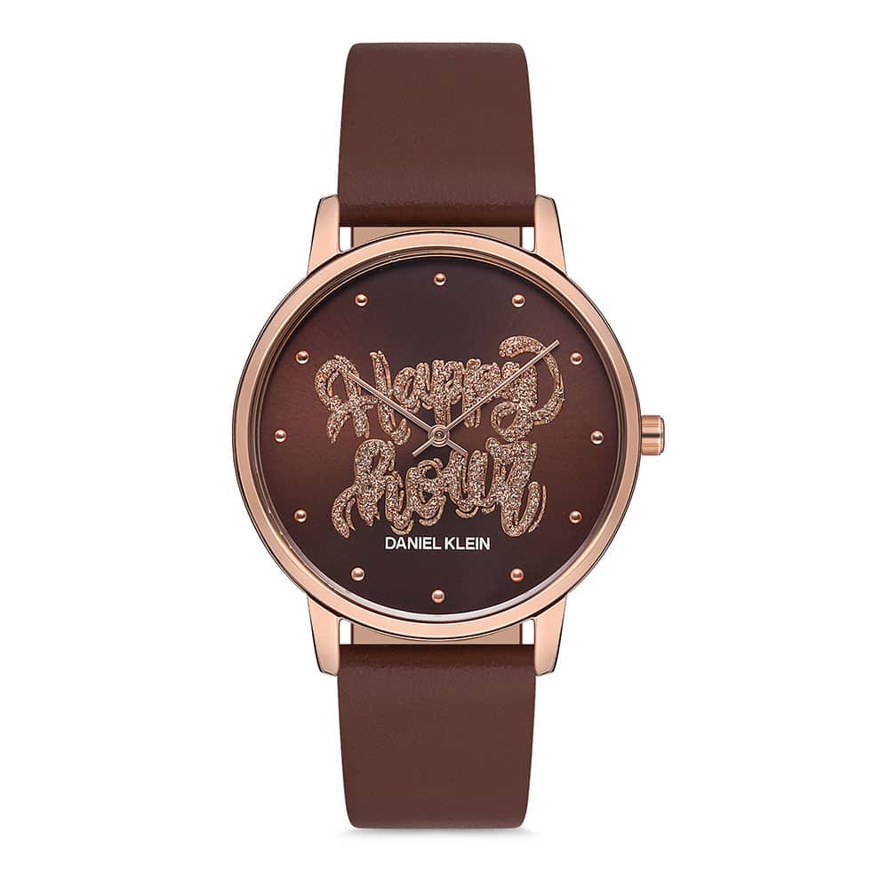Daniel Klein Trendy - Ceas Dama Quartz Cafeniu DK.1.12631.4