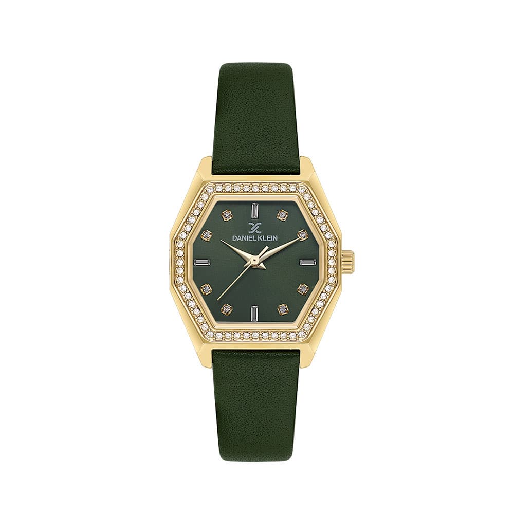 Daniel Klein Premium - Ceas Dama Quartz Verde DK.1.14114.4