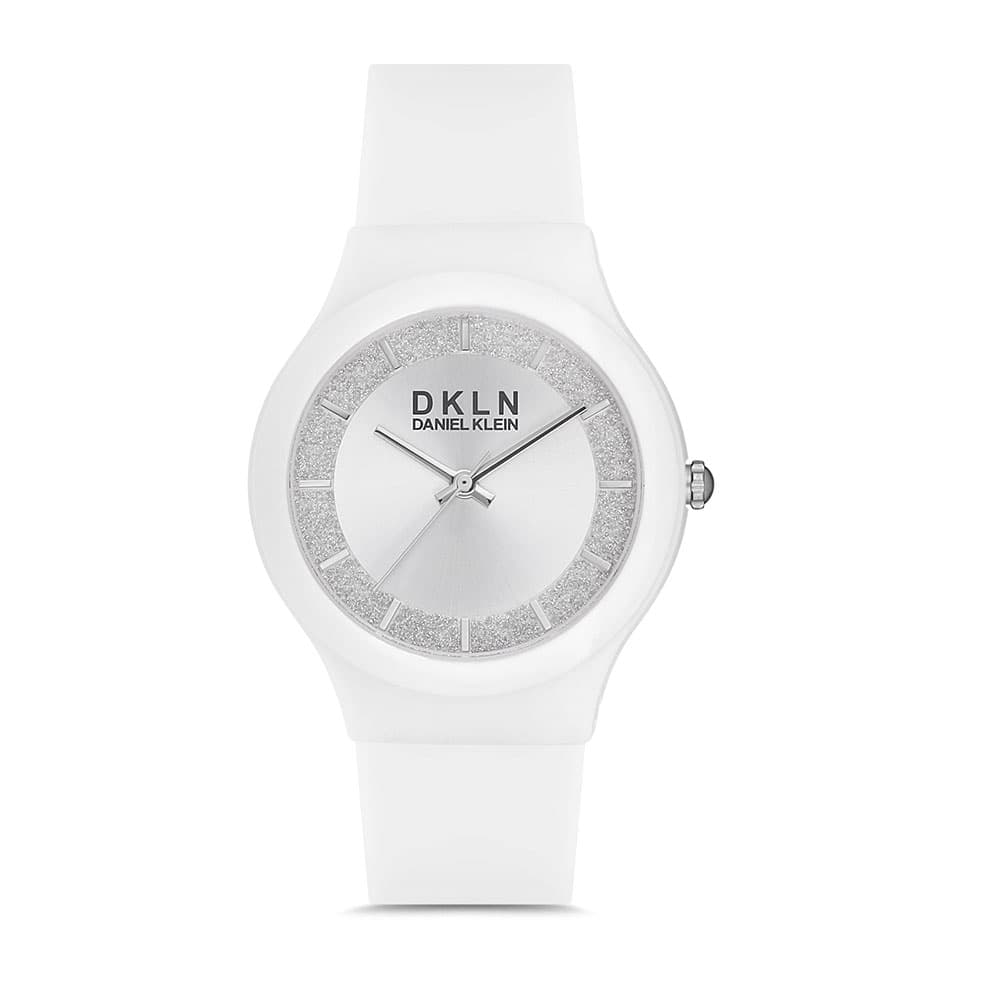 Daniel Klein Dkln - Ceas Dama Quartz Alb DK.1.12713.1