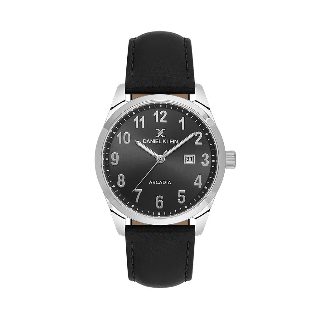 Daniel Klein Arcadia - Ceas Barbatesc Quartz Negru DK.6.14084.2