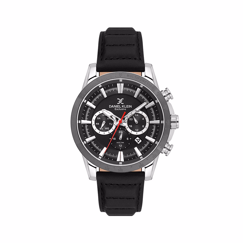 Daniel Klein Exclusive - Ceas Barbatesc Quartz Negru DK.1.14006.1