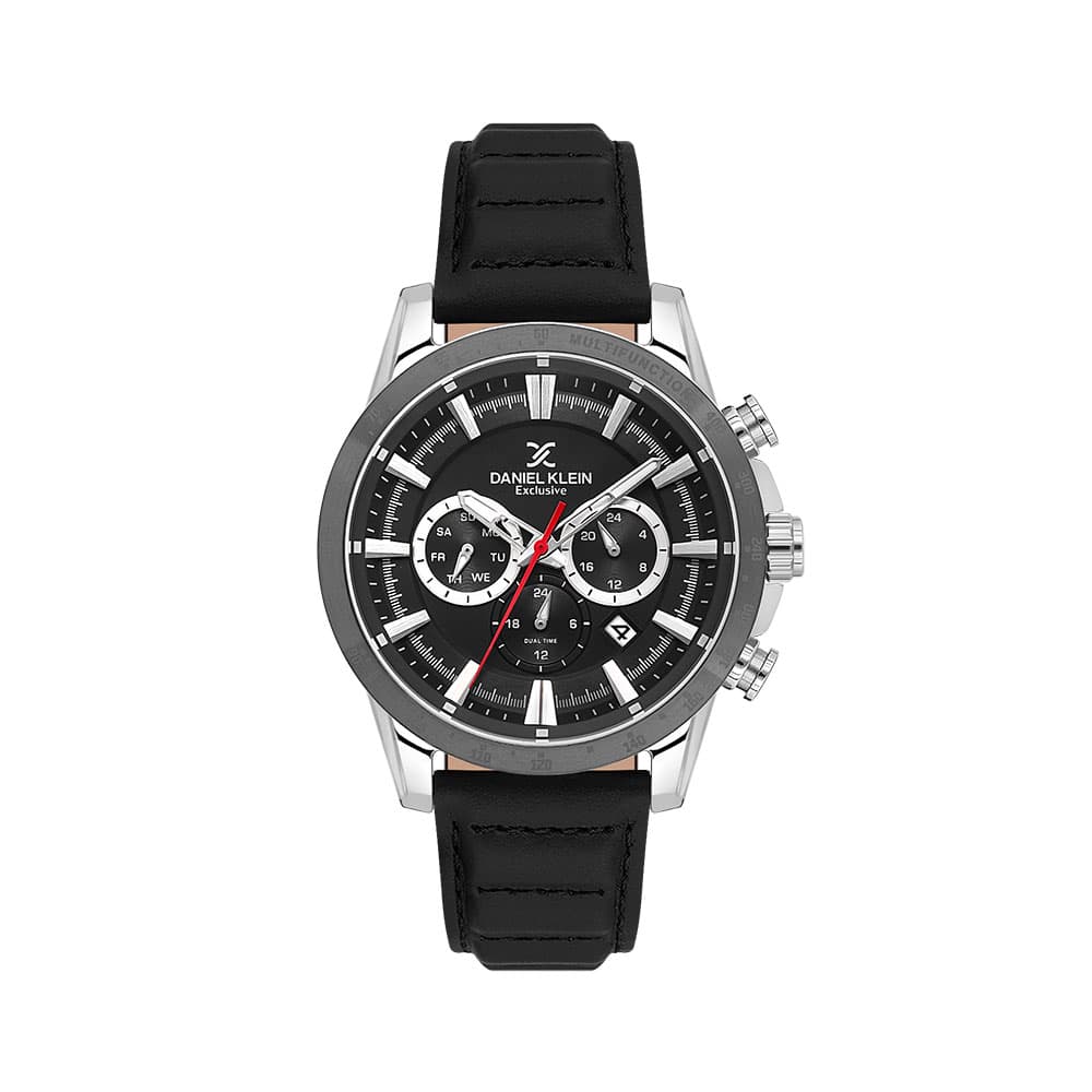 Daniel Klein Exclusive - Ceas Barbatesc Quartz Negru DK.1.14006.1