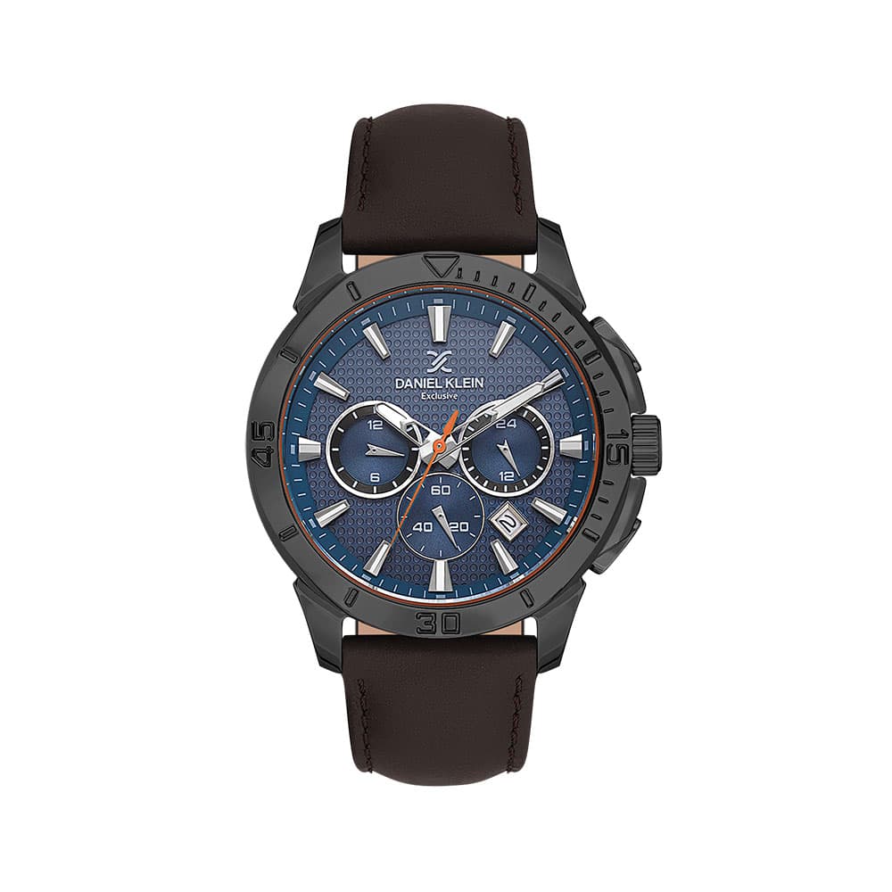 Daniel Klein Exclusive - Ceas Barbatesc Quartz Cafeniu DK.1.13893.5