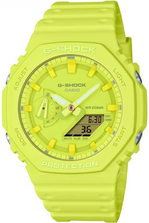 Мъжки часовник Casio G-Shock - GA-2100-9A9ER