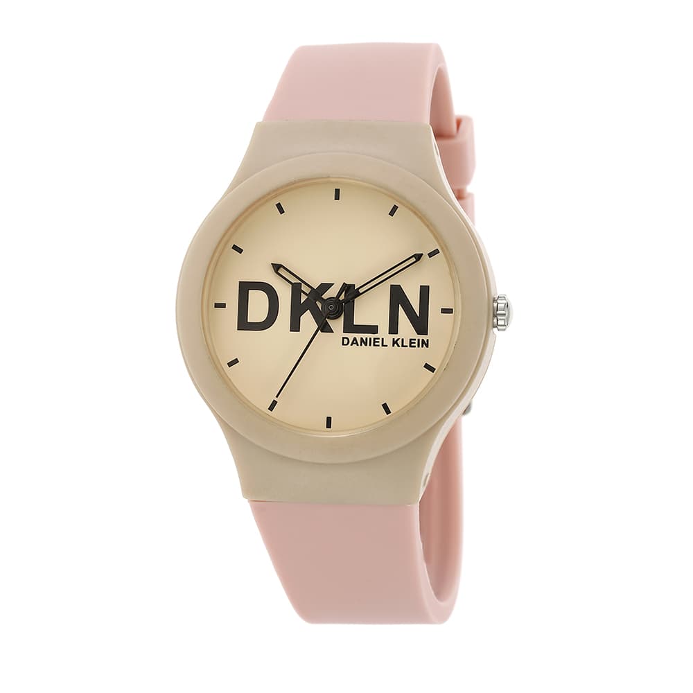 Daniel Klein Dkln - Ceas Dama Quartz Bej DK.1.12411.7
