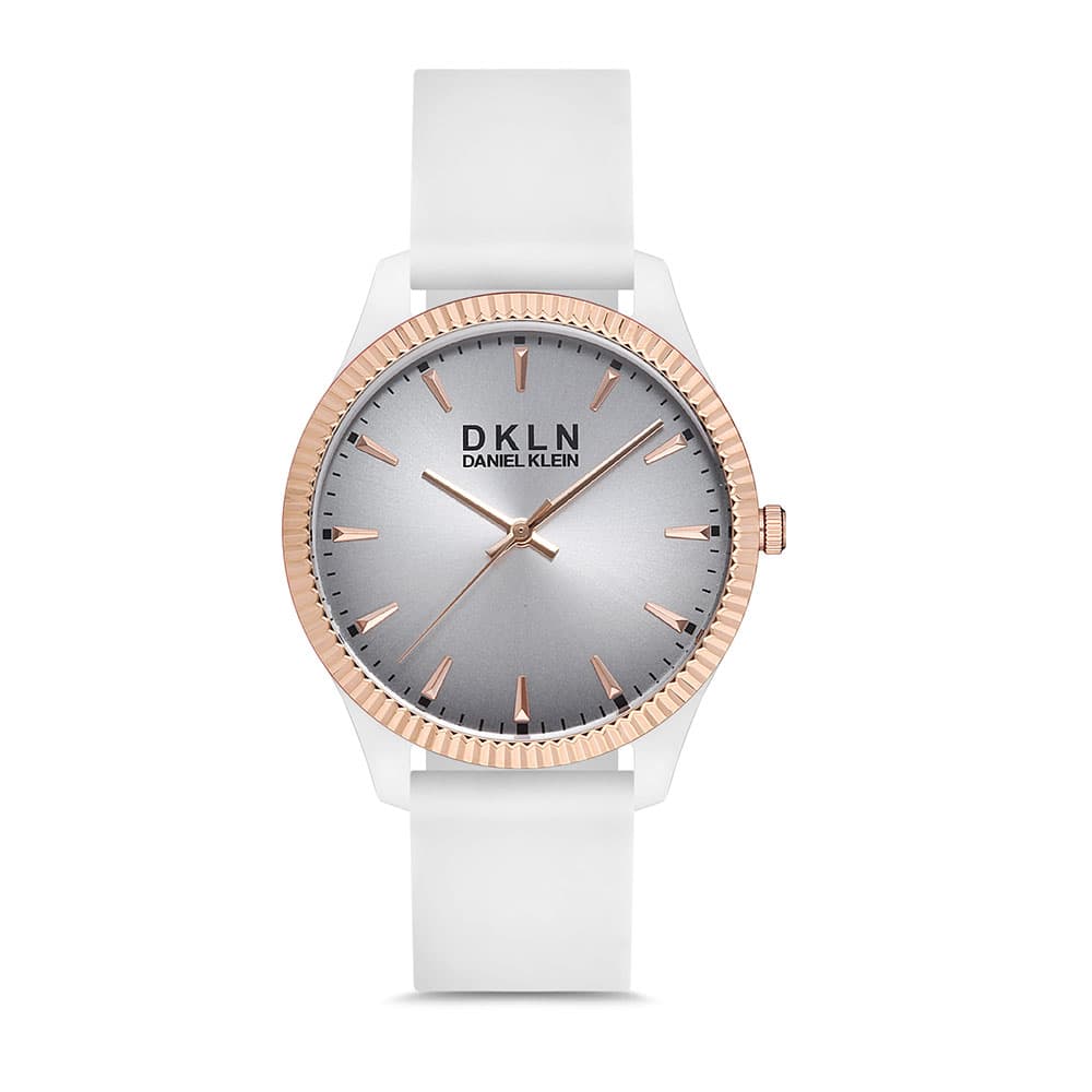 Daniel Klein Dkln - Ceas Dama Quartz Alb DK.1.12767.2