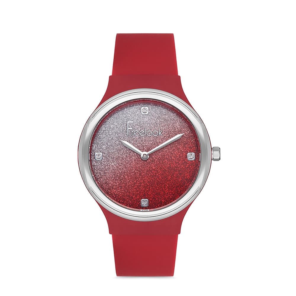 Freelook Eiffel - Ceas Dama Quartz Rosu FL.1.10185.5
