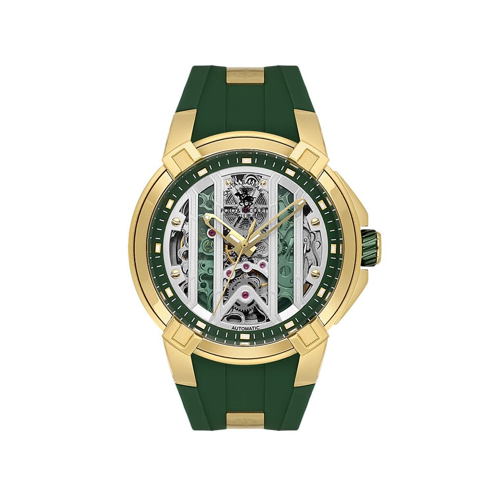Santa Barbara Polo Luxury - Ceas Barbatesc Automatic Verde SB.1.10605.3