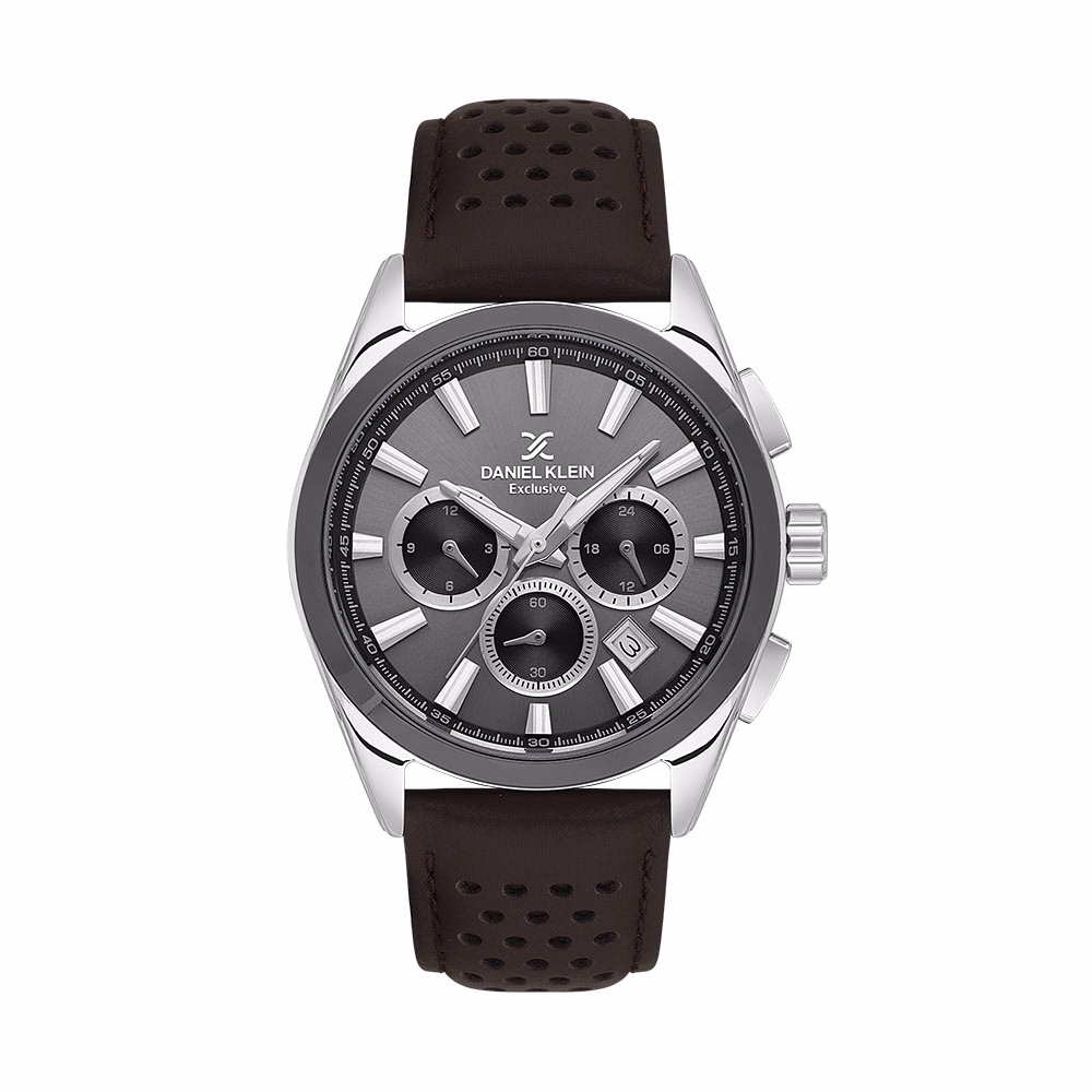 Daniel Klein Exclusive - Ceas Barbatesc Quartz Cafeniu DK.1.13809.5