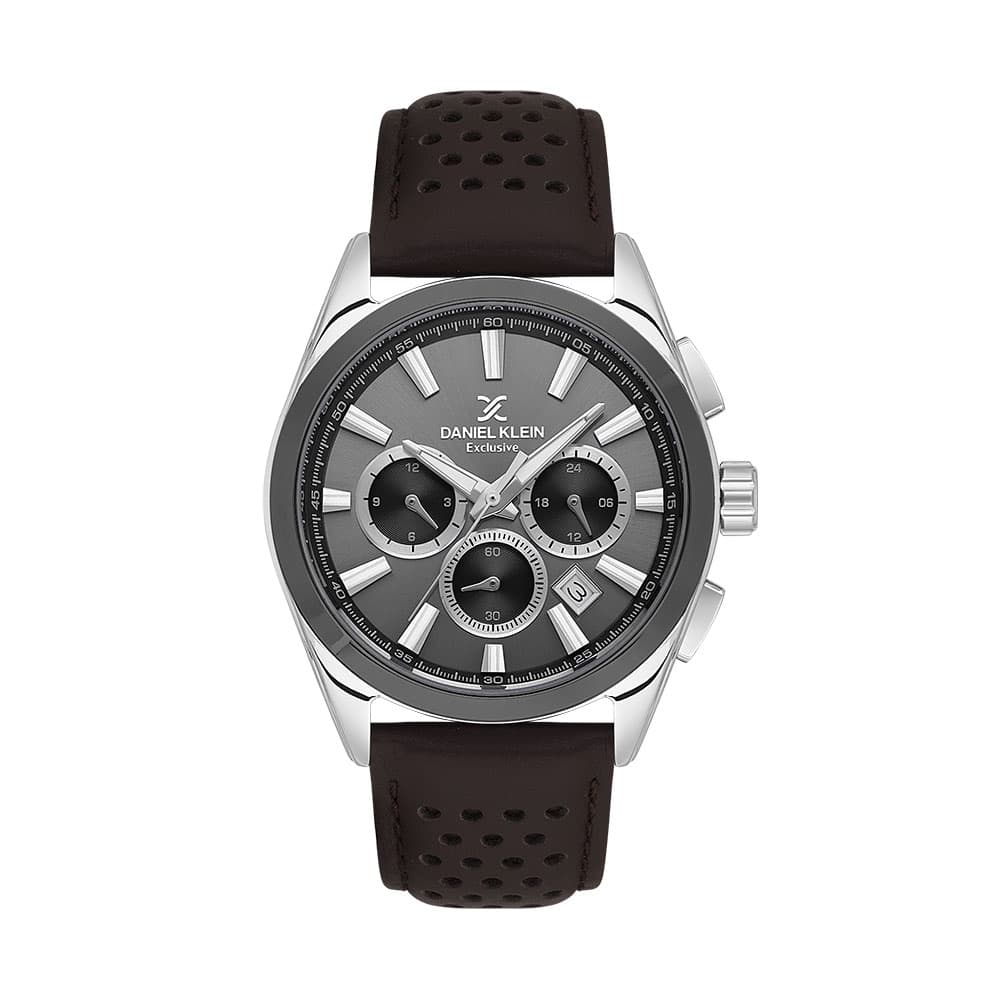 Daniel Klein Exclusive - Ceas Barbatesc Quartz Cafeniu DK.1.13809.5