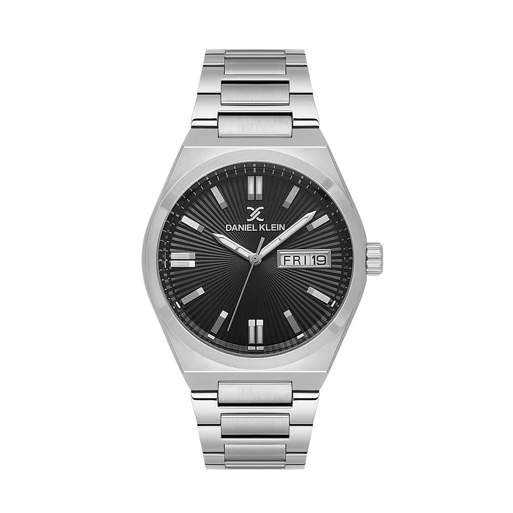 Daniel Klein Premium - Ceas Barbatesc Quartz Argintiu DK.1.14060.1
