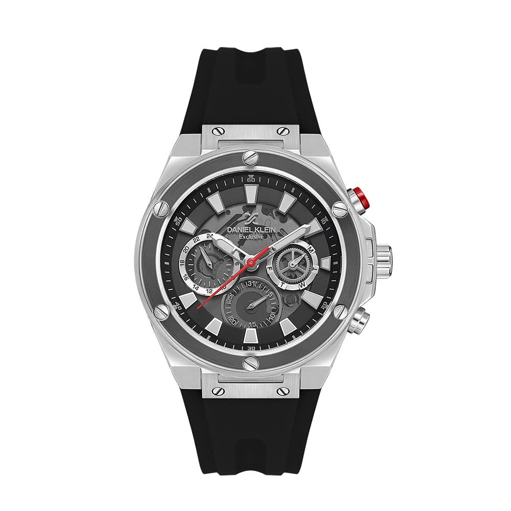 Daniel Klein Exclusive - Ceas Barbatesc Quartz Negru DK.1.13889.1