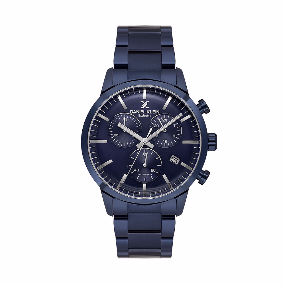 Daniel Klein Exclusive - Ceas Barbatesc Quartz Bleumarin DK.1.14238-5