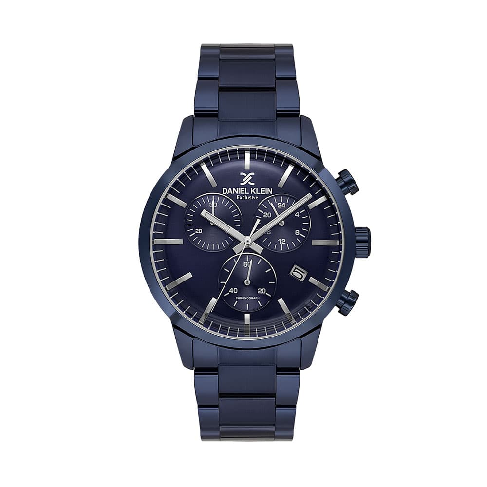 Daniel Klein Exclusive - Ceas Barbatesc Quartz Bleumarin DK.1.14238-5